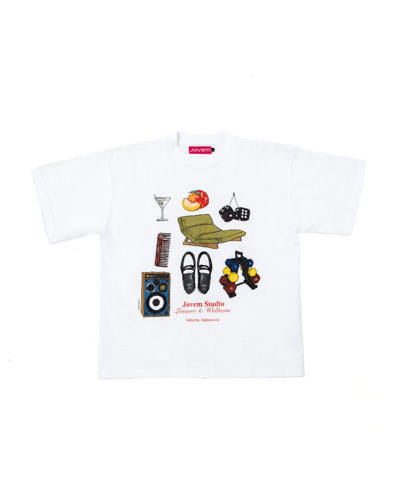 Jovem Tshirt Oversize - Lnw Tee White