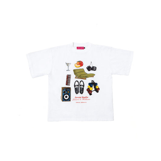 Jovem Tshirt Oversize - Lnw Tee White