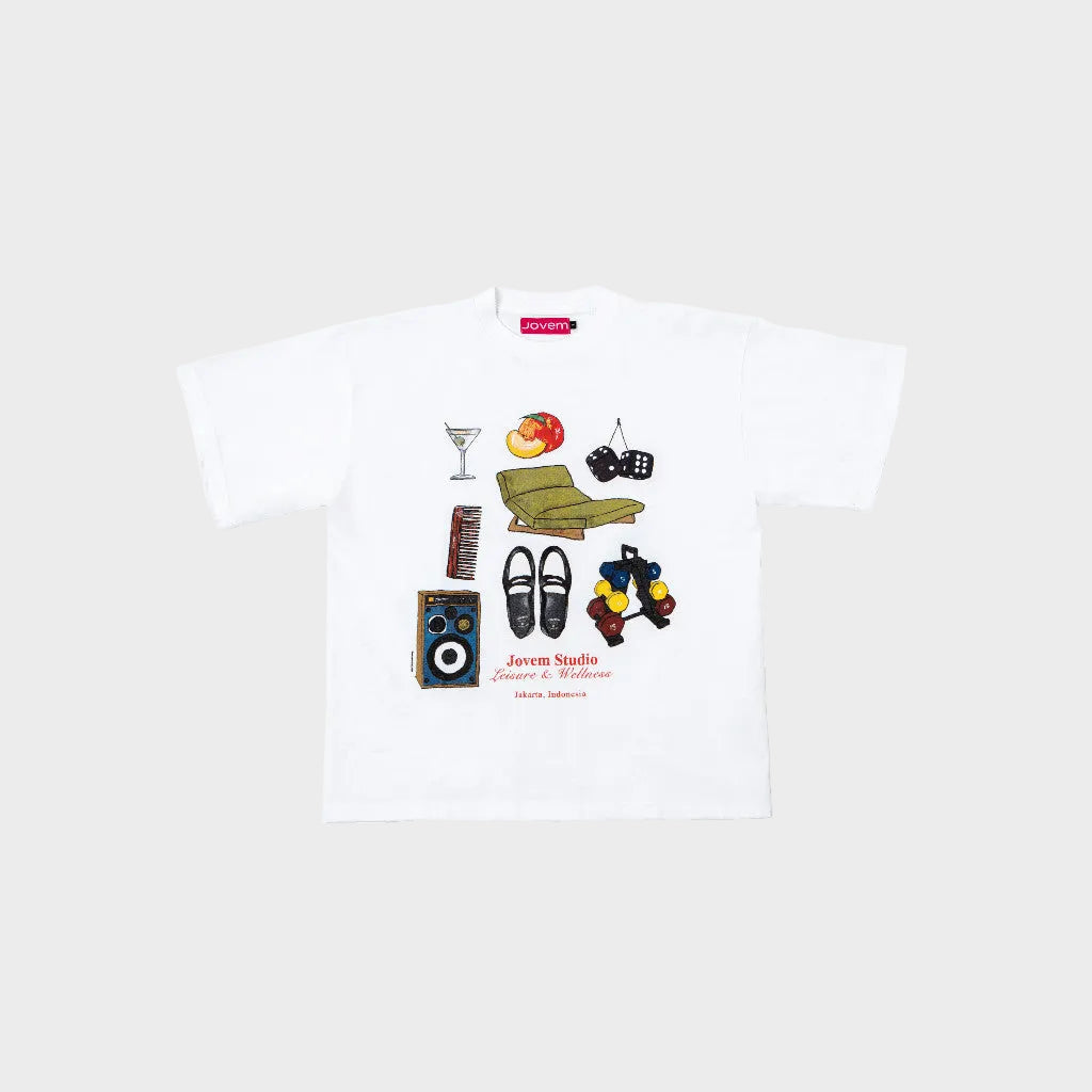 Jovem Tshirt Oversize - Lnw Tee White
