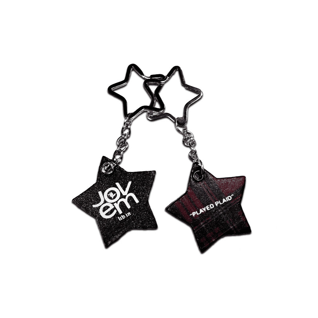 Jovem x Livin Keychain Carabiner Leather - Played Star