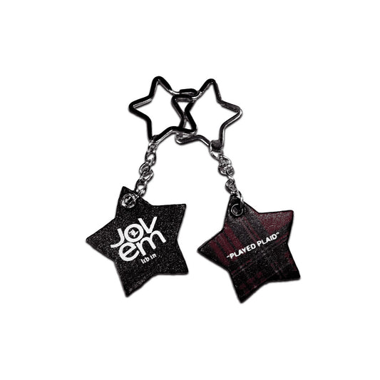 Jovem x Livin Keychain Carabiner Leather - Played Star