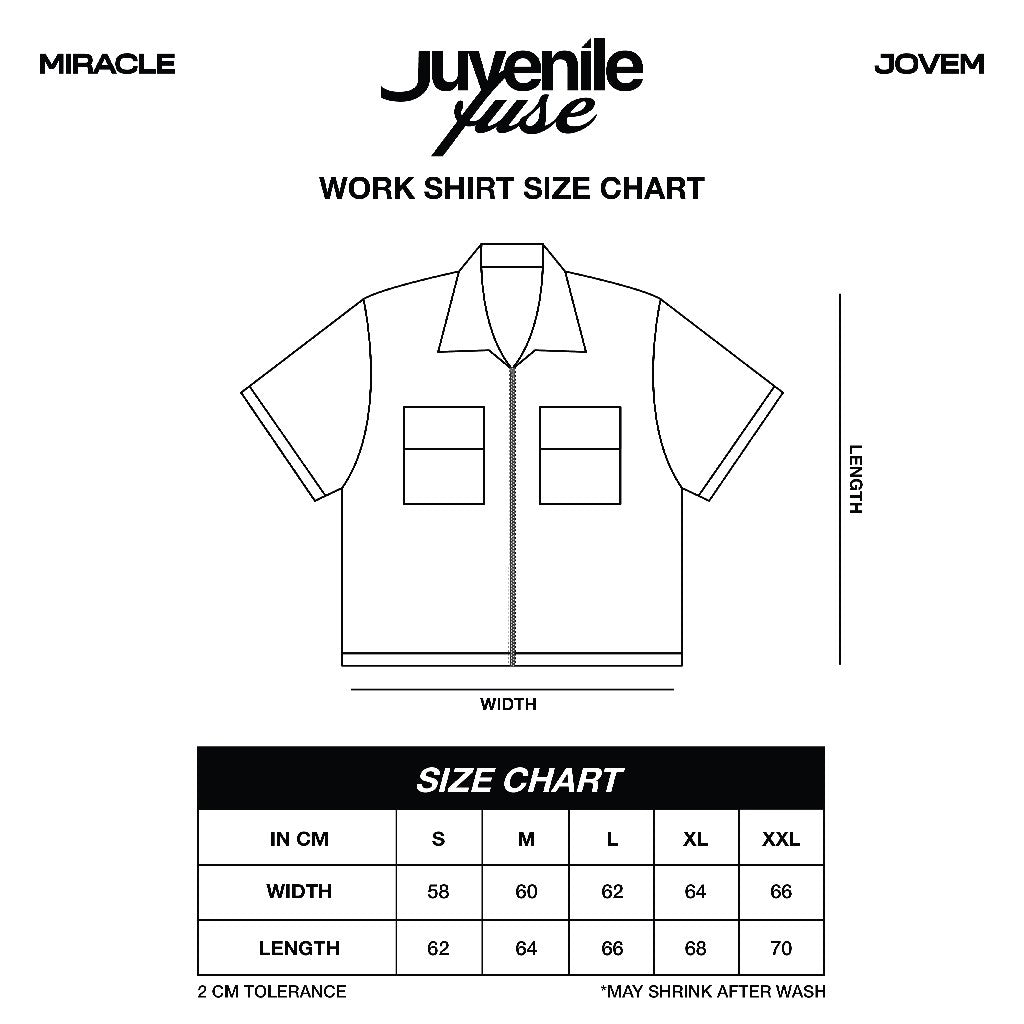 Jovem x Miracle Zip Workshirt - Juvenile Fuse