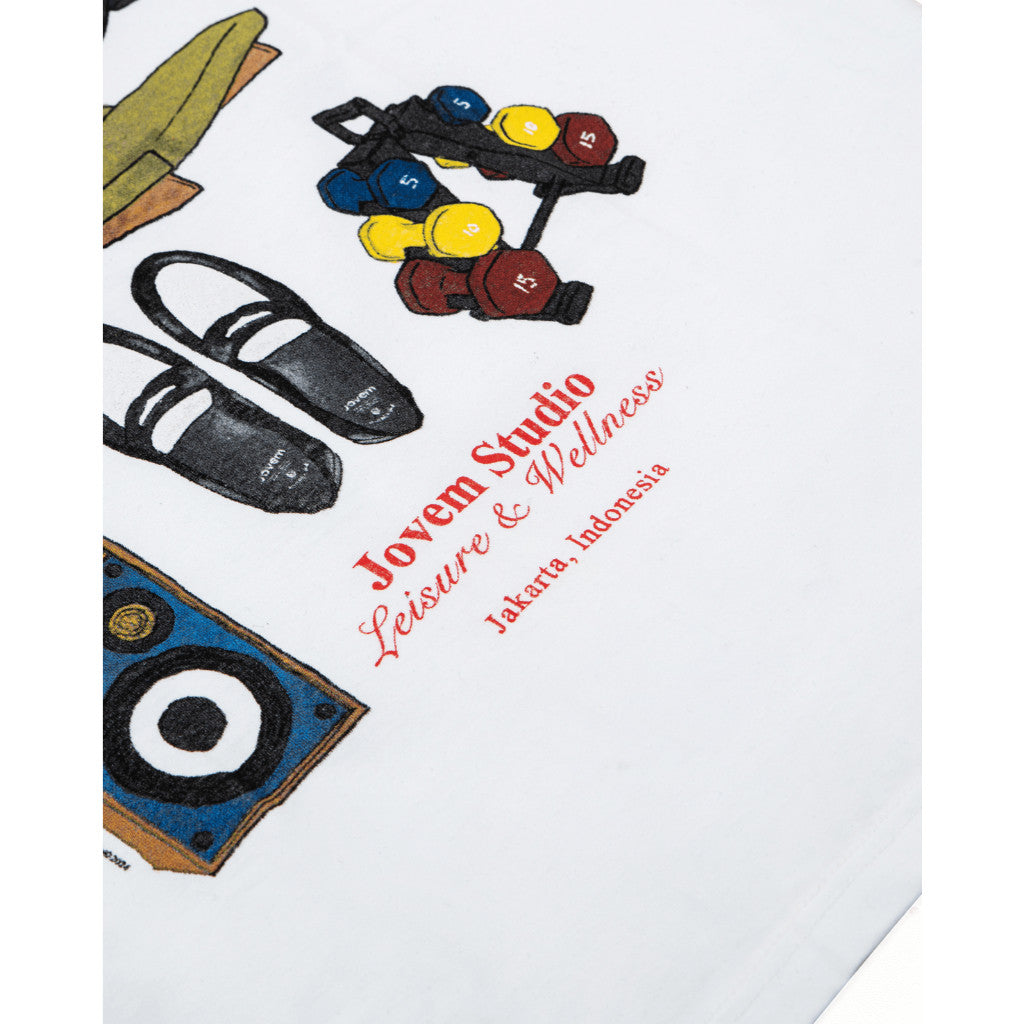 Jovem Tshirt Oversize - Lnw Tee White