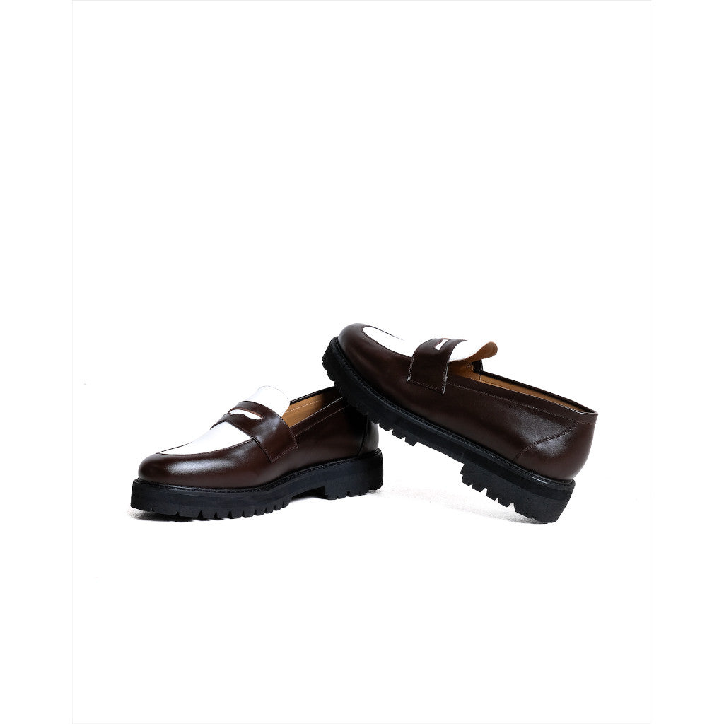 Jovem Loafers Dorja Series - The Twotone Choco
