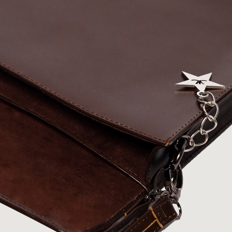 Jovem Square J Bag - Moo Brown