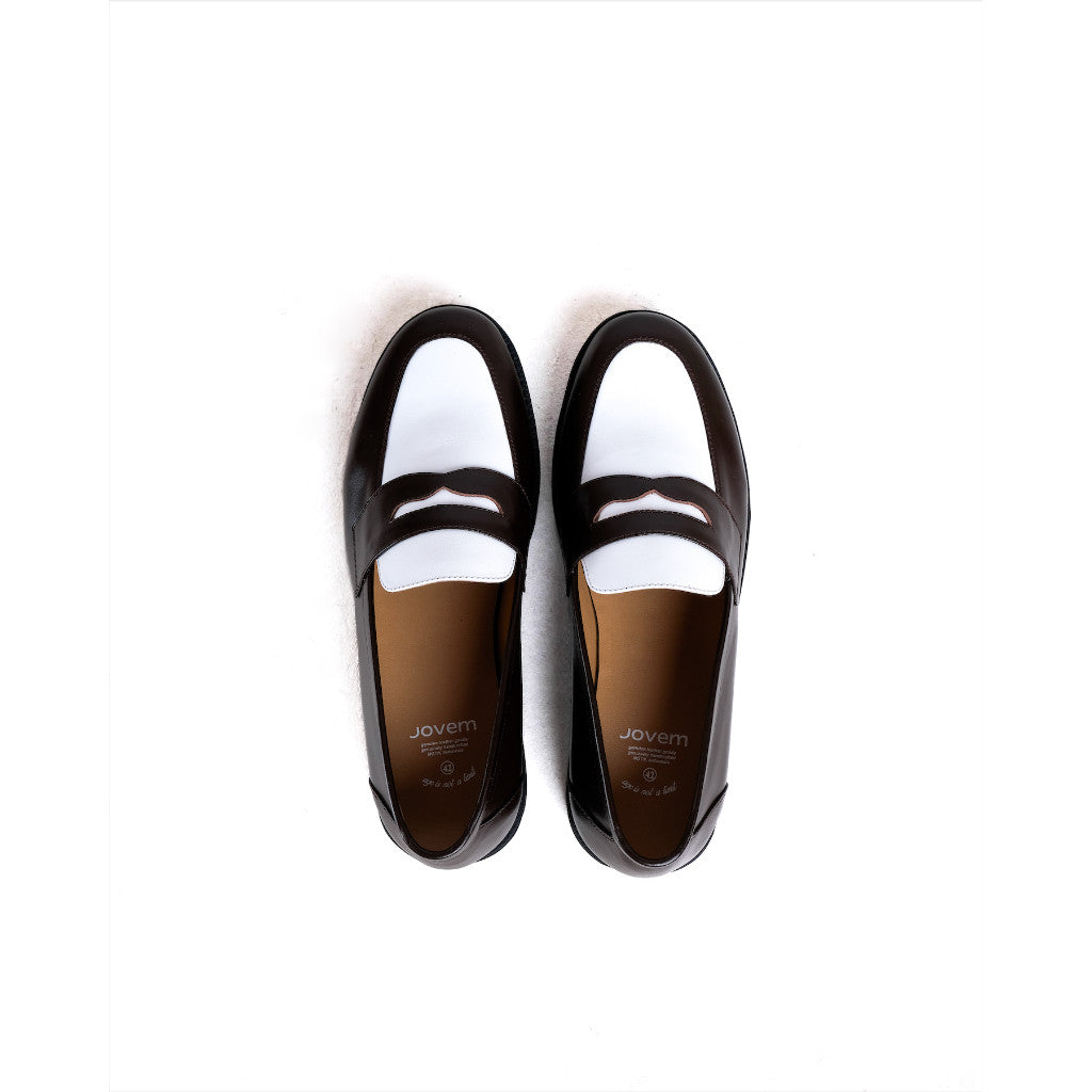 Jovem Loafers Dorja Series - The Twotone Choco