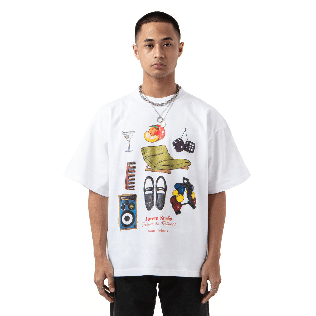 Jovem Tshirt Oversize - Lnw Tee White