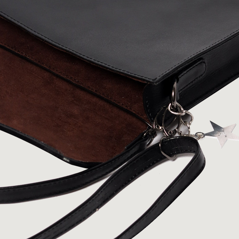 Jovem Square J Bag - Moo Black