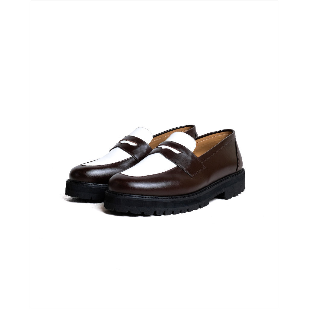 Jovem Loafers Dorja Series - The Twotone Choco