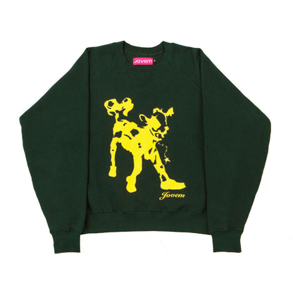 Jovem Sweater - Leisure Moo Green